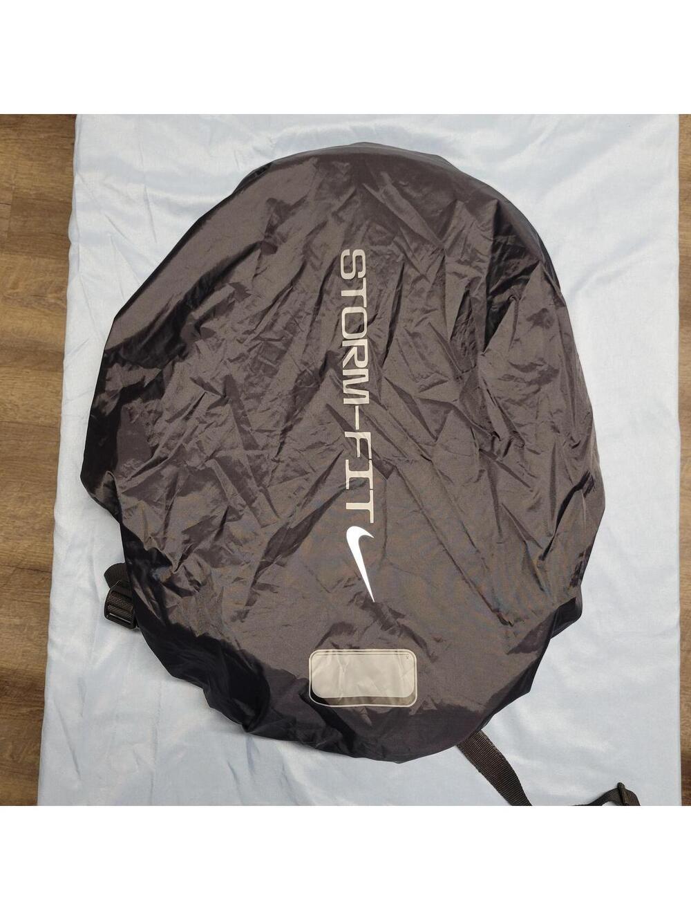 Nike Storm-FIT Black Backpack Rain Cover Reflective Logo
